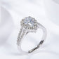 *APP EXCLUSIVE* 1 Carat Moissanite Teardrop Ring
