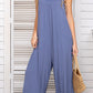 *APP EXCLUSIVE* Spaghetti Strap Scoop Neck Jumpsuit