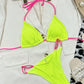 *APP EXCLUSIVE* Neon Triangle Bikini
