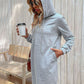 *APP EXCLUSIVE* Striped Drawstring Long Sleeve Hoodie