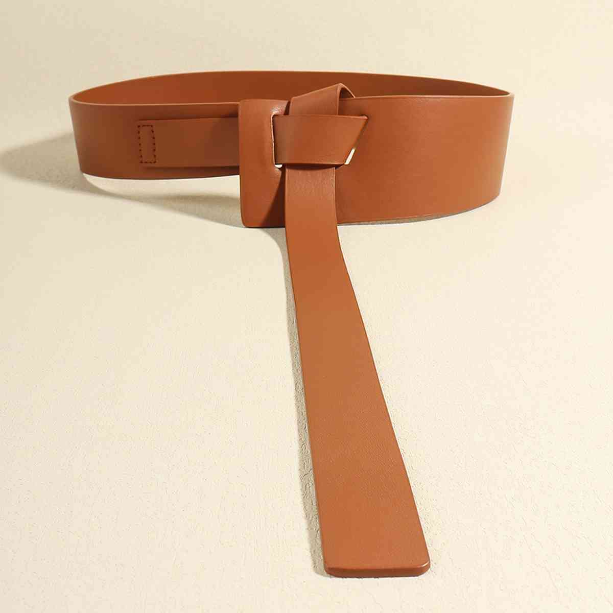 *APP EXCLUSIVE*  Knot Detail PU Belt