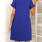 *APP EXCLUSIVE* Round Neck Flounce Sleeve Dress with Pockets