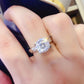 * APP EXCLUSIVE* 2 Carat Moissanite 925 Sterling Silver Ring