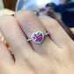 *APP EXCLUSIVE* Lifelong Journey 1 Carat Moissanite Heart Ring