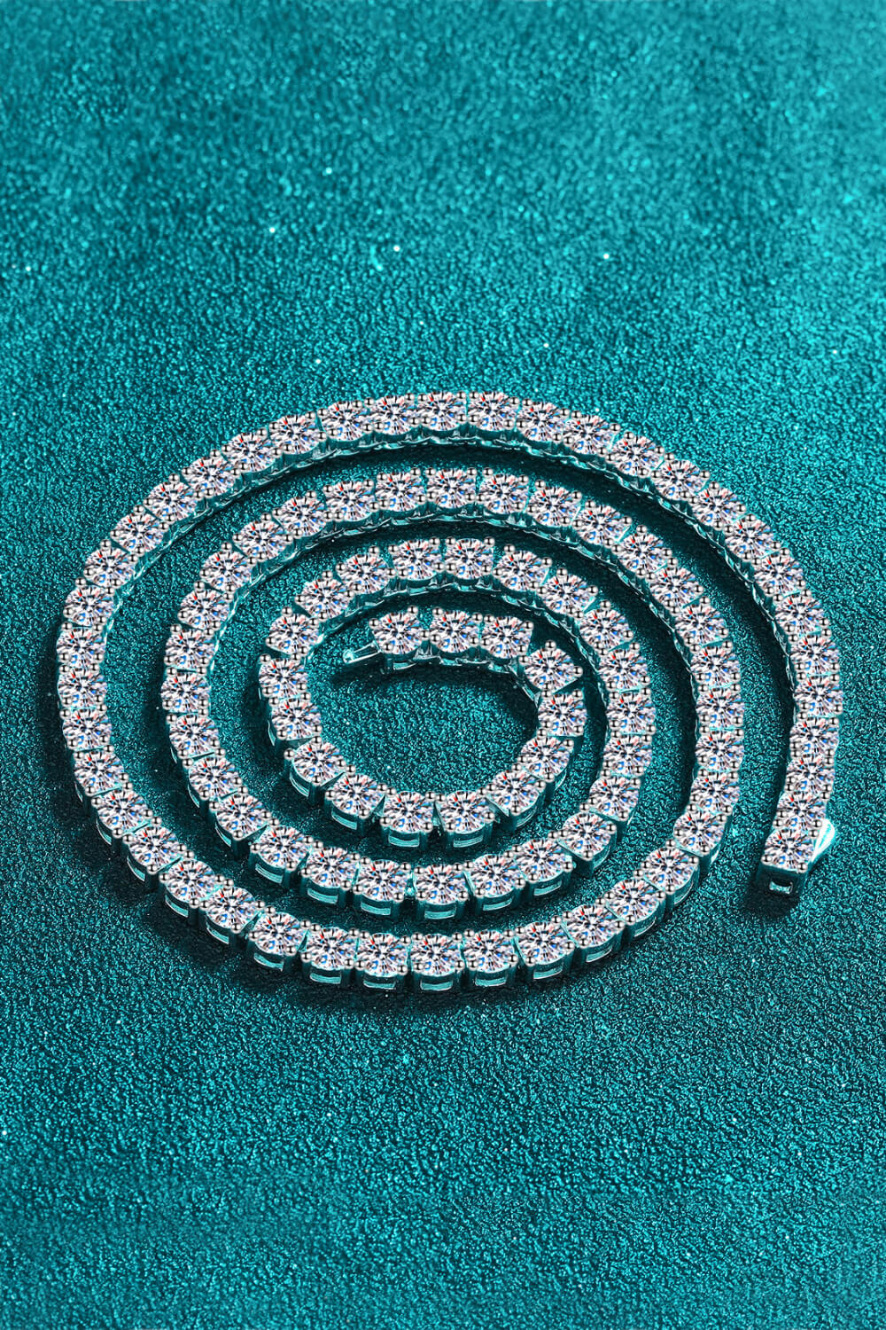 *APP EXCLUSIVE* Moissanite Rhodium-Plated Necklace