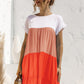 *APP EXCLUSIVE* Colorblock Tiered Babydoll Dress