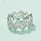 *APP EXCLUSIVE* Moissanite Zigzag Stacking Rings