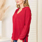 *APP EXCLUSIVE* Wide Notch Relax Top