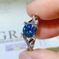 *APP EXCLUSIVE* 1 Carat Moissanite Crisscross 925 Sterling Silver Ring