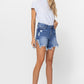 Flying Monkey Denim Jean Shorts