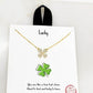 Lucky Shamrock Necklace