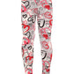 Valentine's Kids Grey Heart Leggings