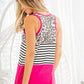 Hot Pink Leopard Tank