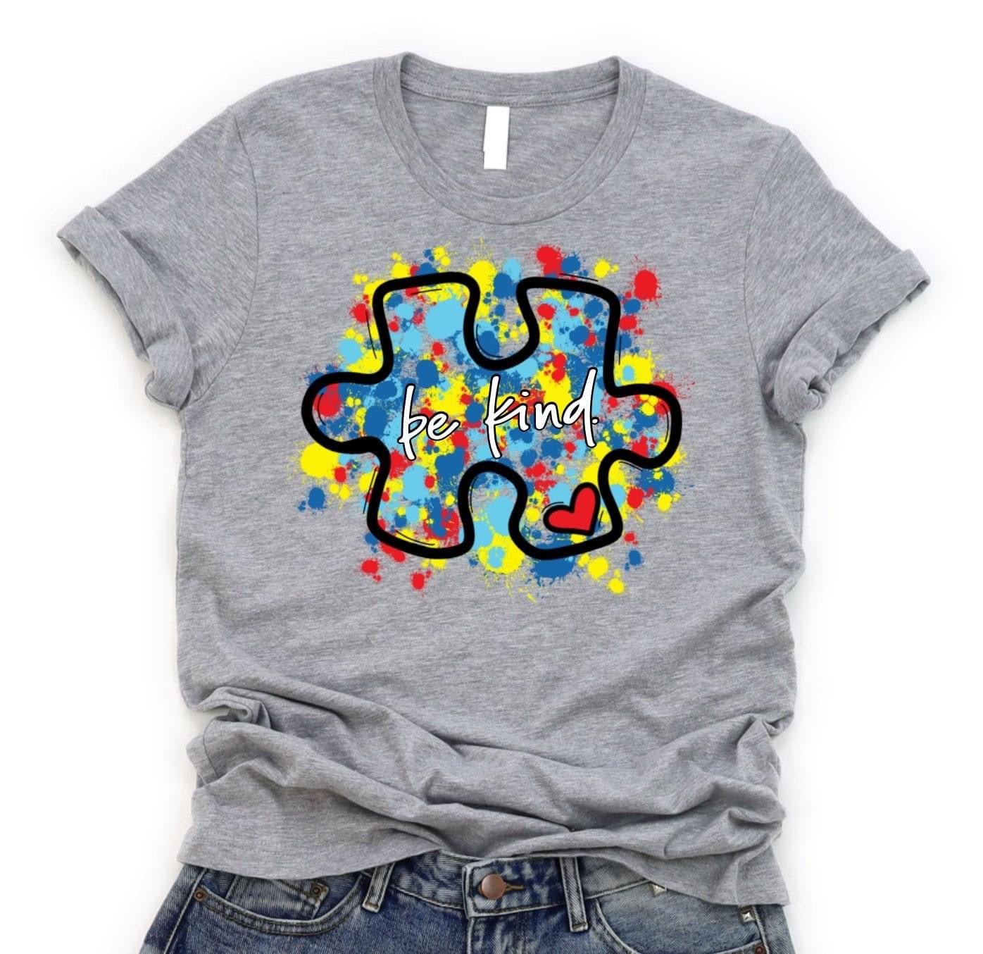 Be Kind Autism Awareness Tee