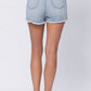 Judy Blue High Waist Braided Waistband Shorts