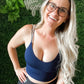 Seamless Strappy Crop Top Bralette