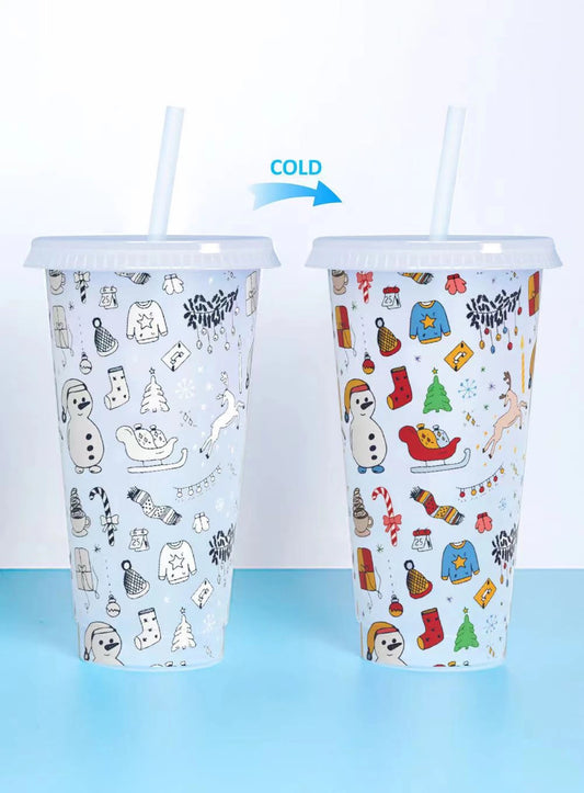 Christmas Color Changing Tumbler