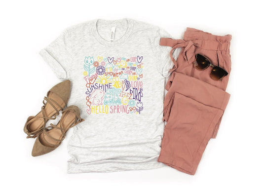 Hello Spring Tee