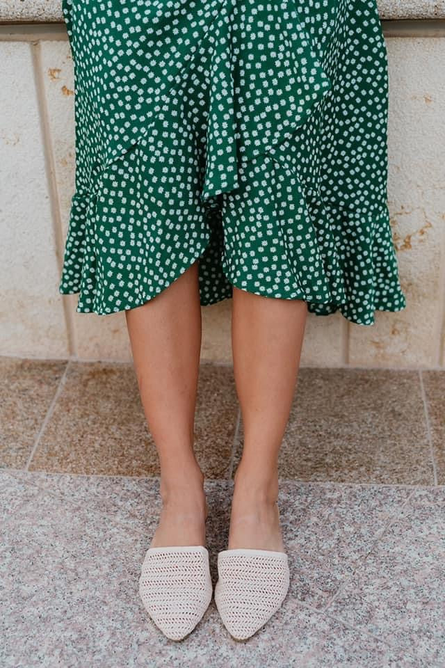 Crochet Mules Roll-A-Soles