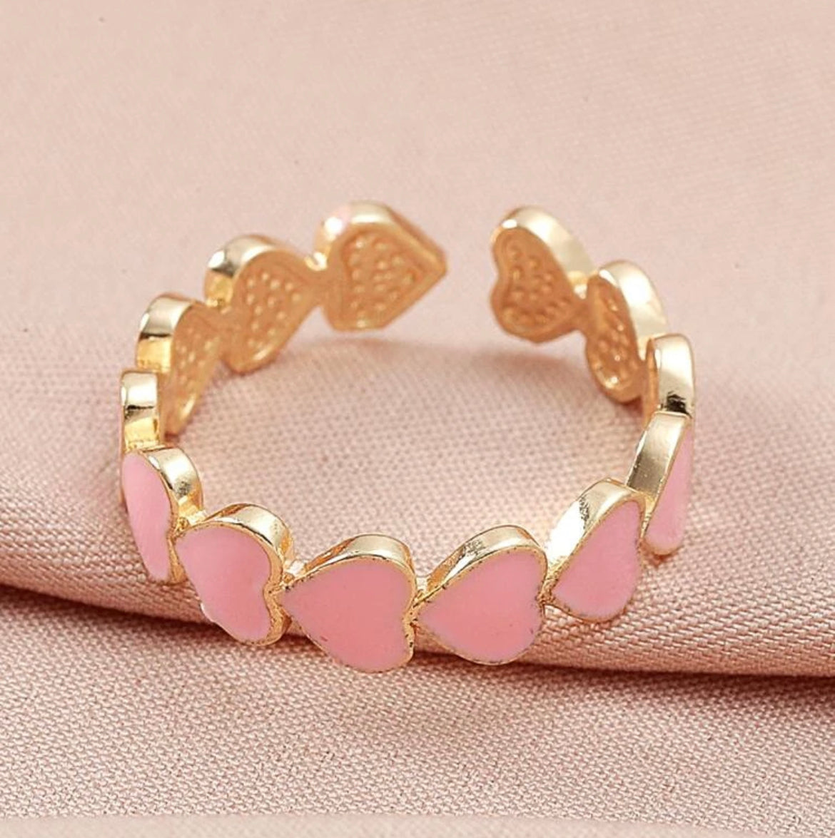 Valentines Heart Rings
