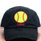 Softball Distressed Hat