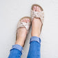 Matte Gold Leopard Hey Girl Sandals