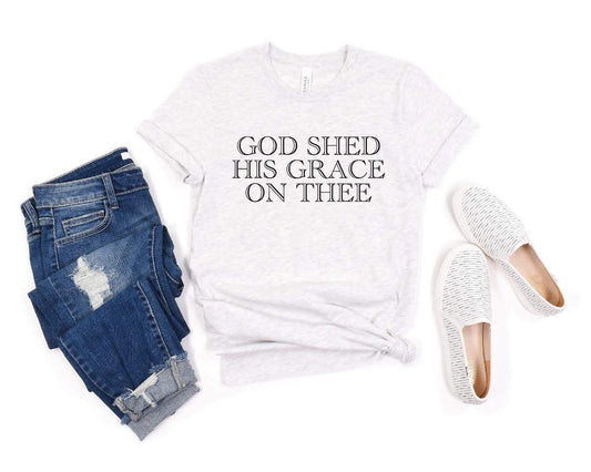 God Shed His Grace On Thee- Color Changing Tee