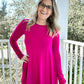 Long Sleeve Dress with Pockets
