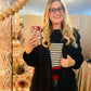Hooded Faux Fur Wrap Teddy Jacket With Pockets