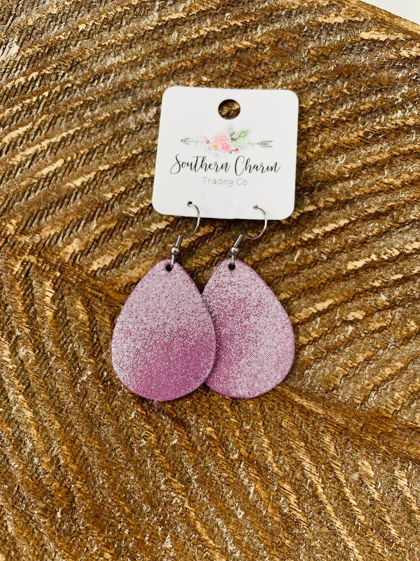 Purple Itty Bitty Earrings
