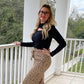 Peek-a-boo Long Sleeve Top