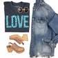 Love Leopard Valentine’s Tee