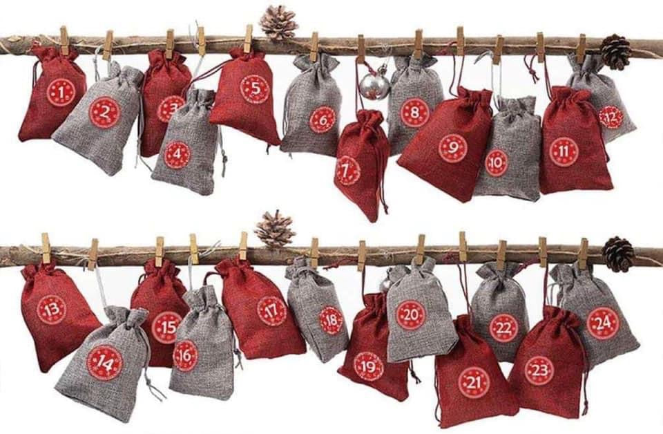 Advent Calendar Sacks