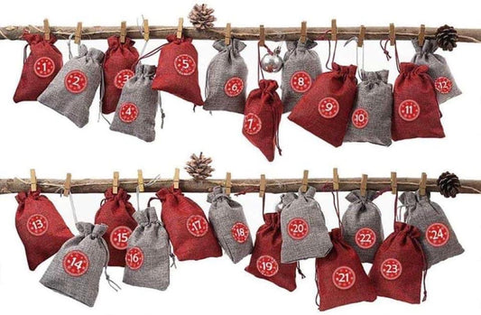 Advent Calendar Sacks