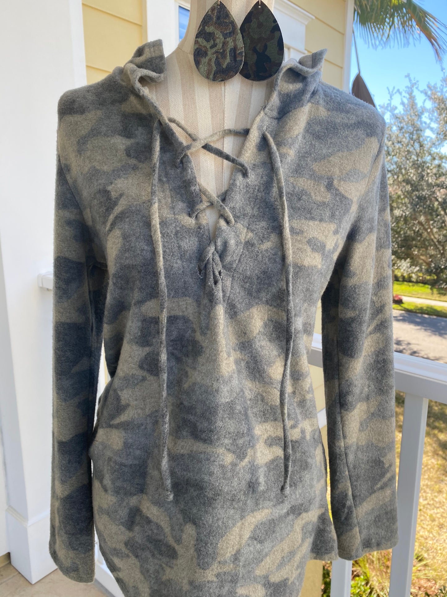Camo Brushed Hoodie