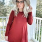 Long Sleeve Dress with Pockets