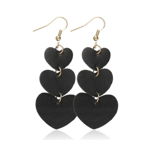 Heart Trio Earrings