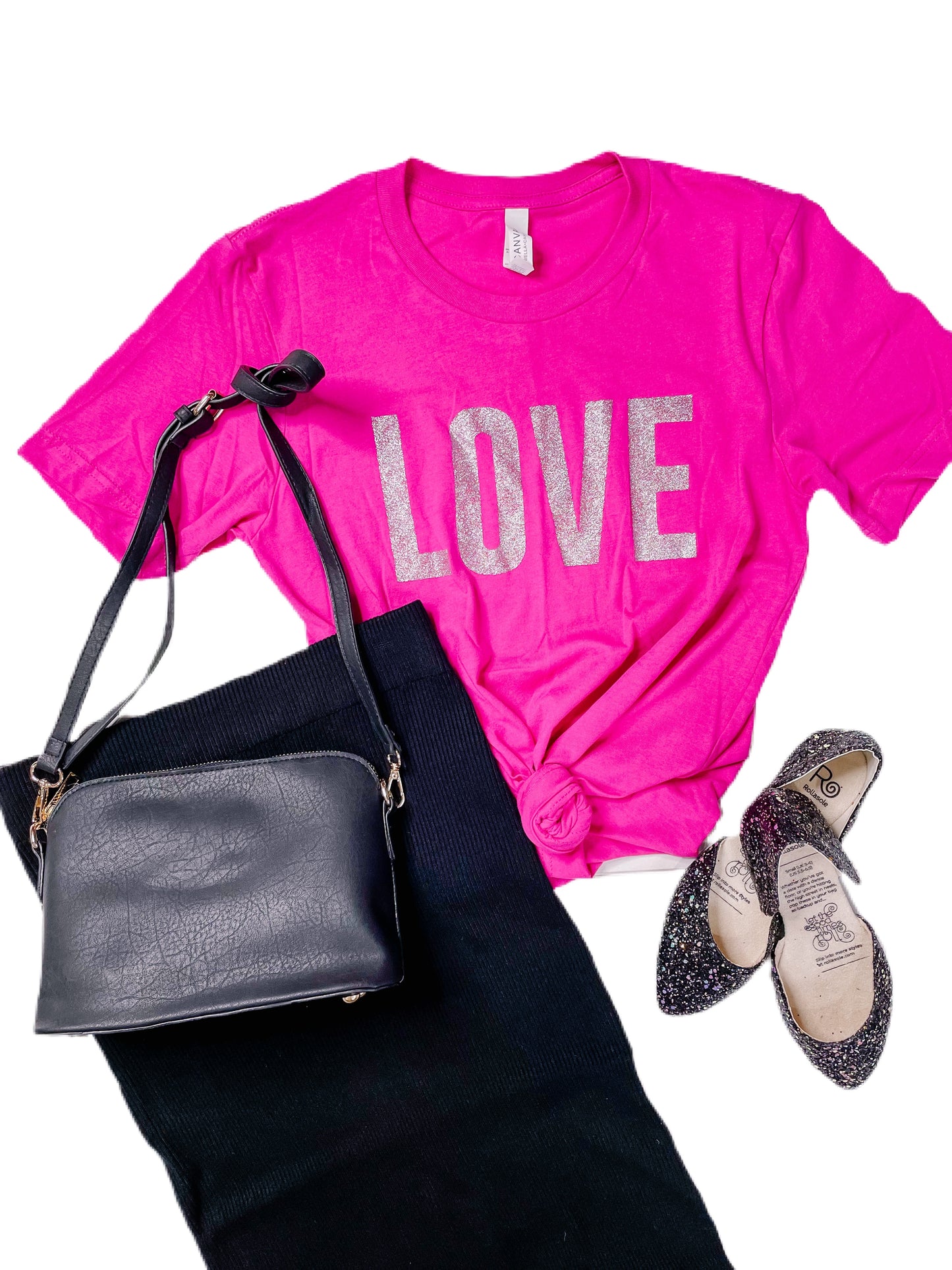 LOVE Glitter Tee