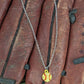 Softball Crystal Pendant Necklace