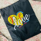 Love Softball Drawstring Bag