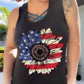 Patriotic Sunflower Tank