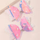 Valentines Heart Hair Clips