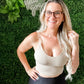 Seamless Strappy Crop Top Bralette