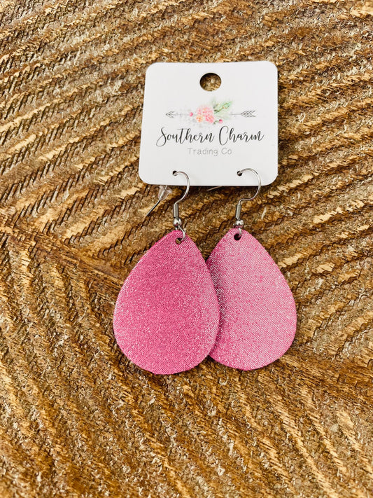 Hot Pink Itty Bitty Earrings