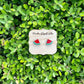 Wooden Watermelon Studs