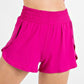 Smocked Running Shorts