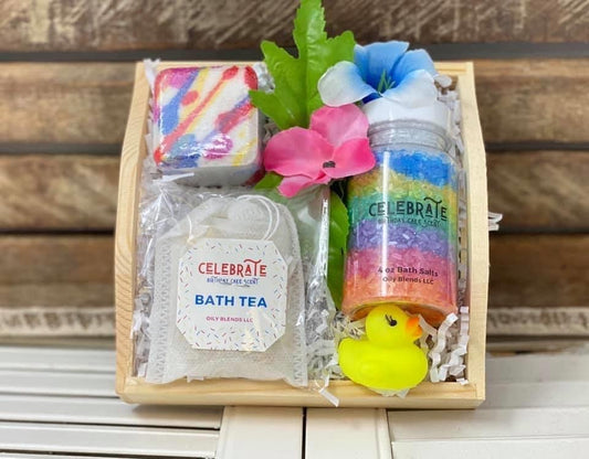 Celebrate Bath Salt Spa Set