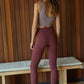 Seamless Deep V Neck Reversible Crop Top Tank Top