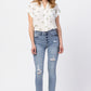 Judy Blue Distressed Skinny Jeans