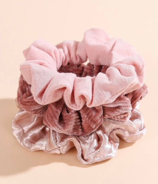 Mauve Scrunchie Pack